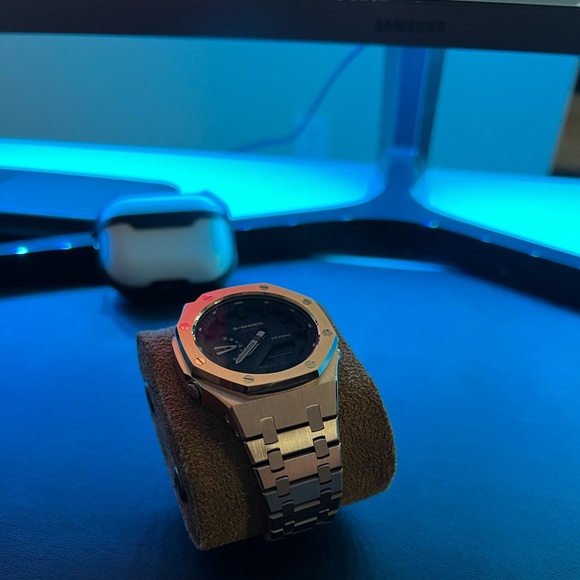 Casio Other - Casio g-shock Casioak MOD - rose gold bracelet
